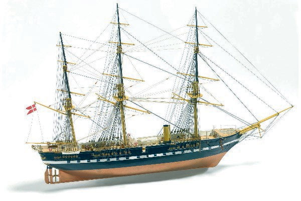1:100 Fregatten Jylland limited edi. - Wooden hull